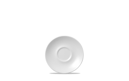 Vellum White Espresso Saucer